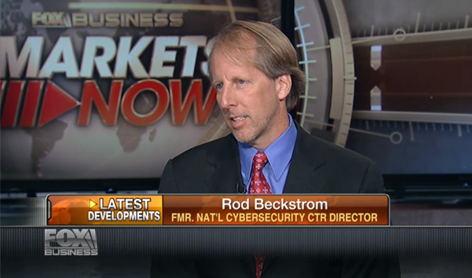 Rod Beckstrom on Fox News discussing Cybersecurity