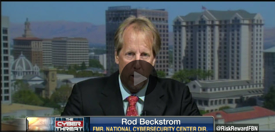 Rod Beckstrom on Fox News discussing Cybersecurity